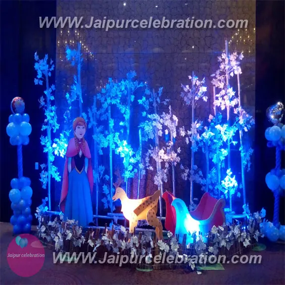 Disney Frozen birthday decoration in Jaipur