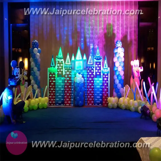 Minnie Mouse birthday decoration in Jaipur