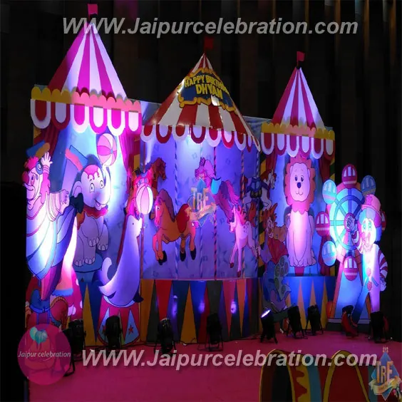 Carnival birthday decoration in Jaipur