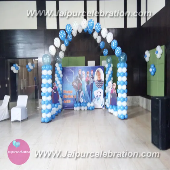 Disney Frozen birthday decoration in Jaipur