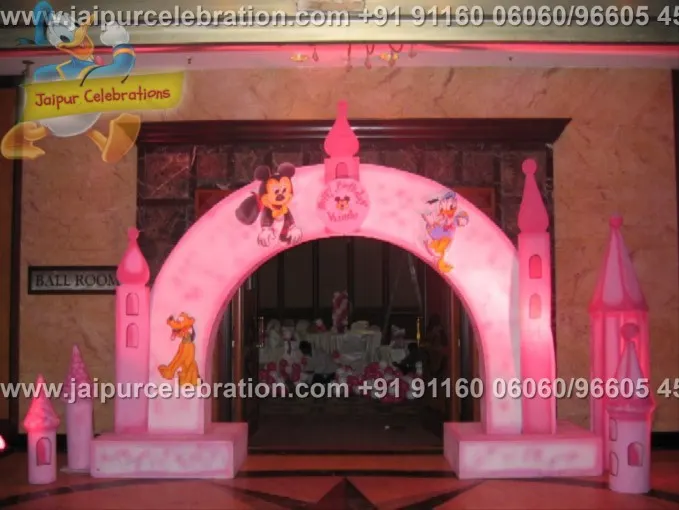 Entrance – birthday decoration in Jaipur