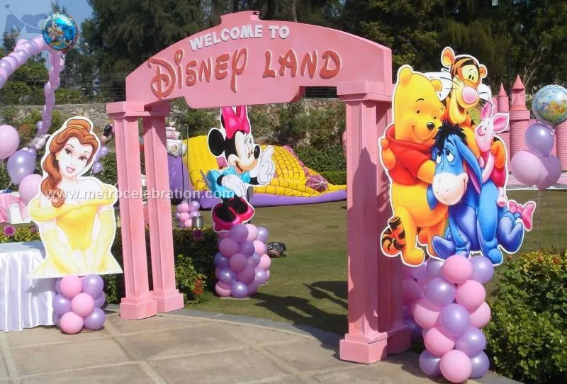 Disney Theme birthday party decoration in Jaipur