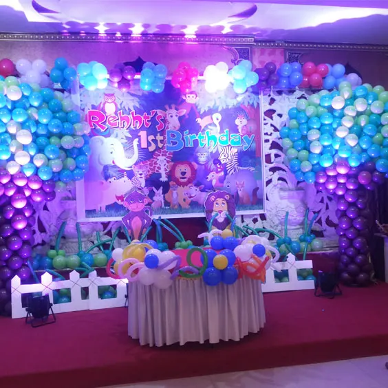 Jungle Safari birthday party decoration in Jaipur