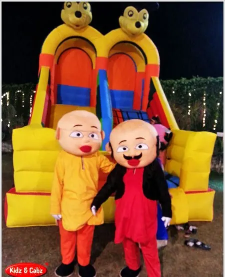 Motu Patlu birthday decoration in Jaipur